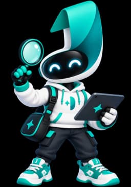 Jack Analyst, holding a magnifying glass